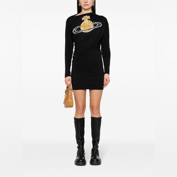 🔥NWT Vivienne Westwood Time Machine Hebo Dress MEDIUM - Picture 3 of 11